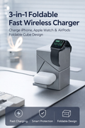3-in-1 Fast Charging Station – One Charger