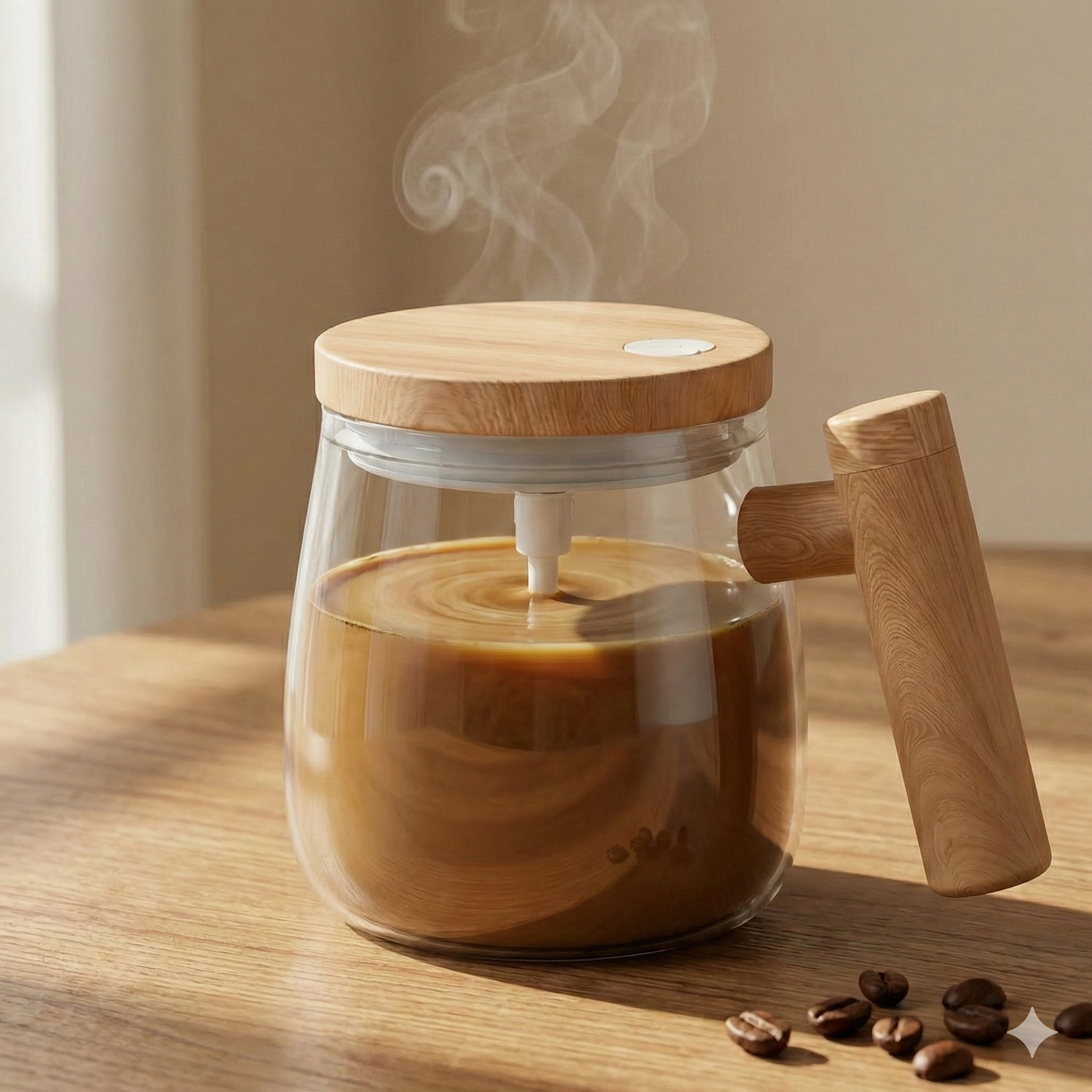 Electric Self-Stirring Coffee Mug