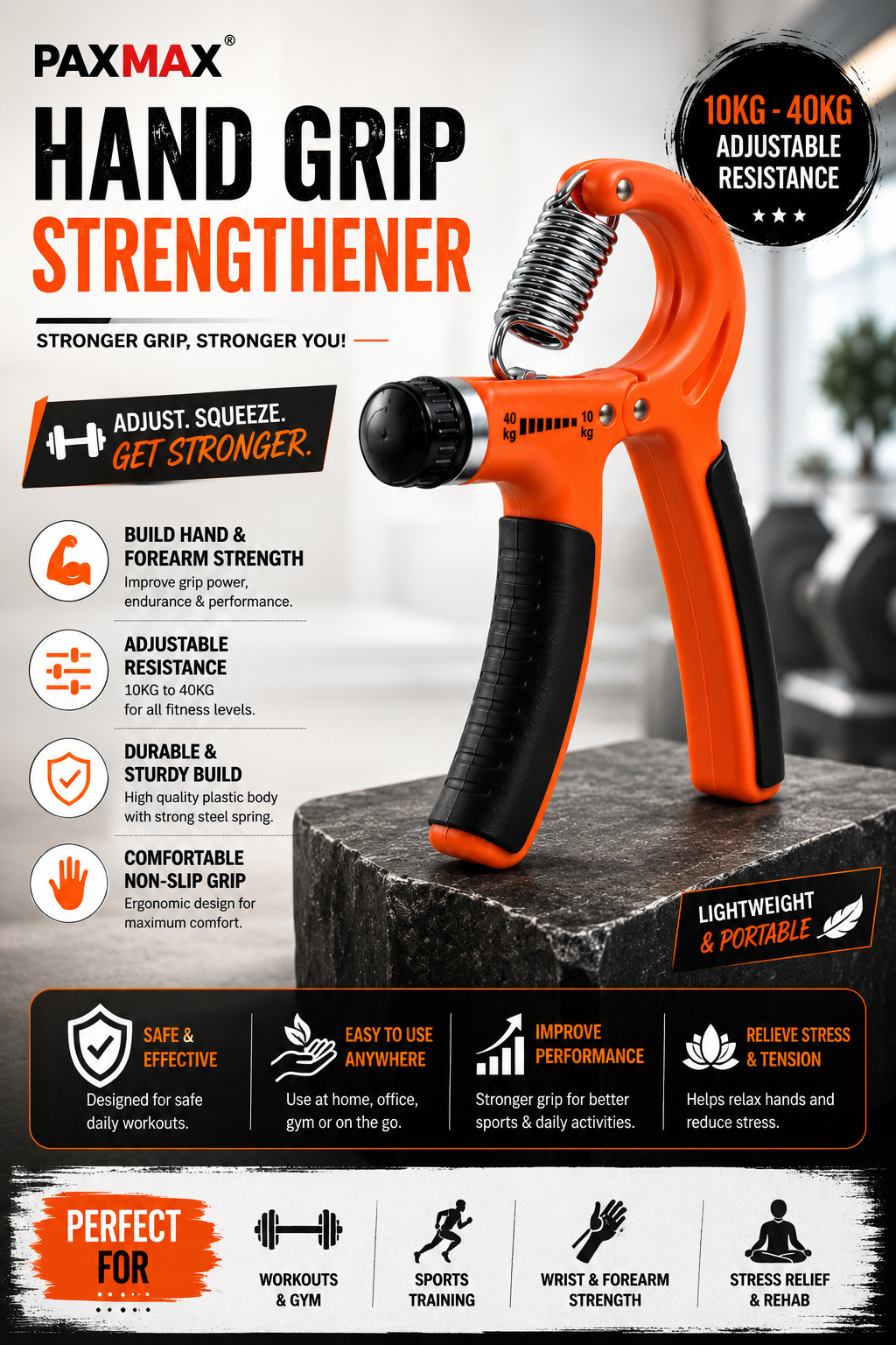PAXMAX Hand Grip